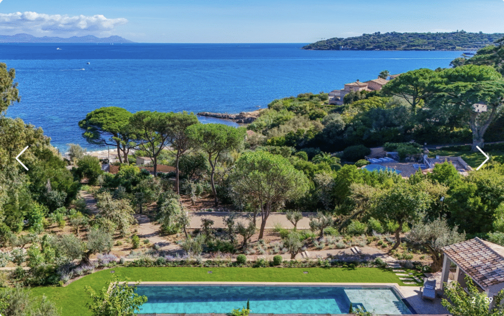 Villa avec vue sur la mer