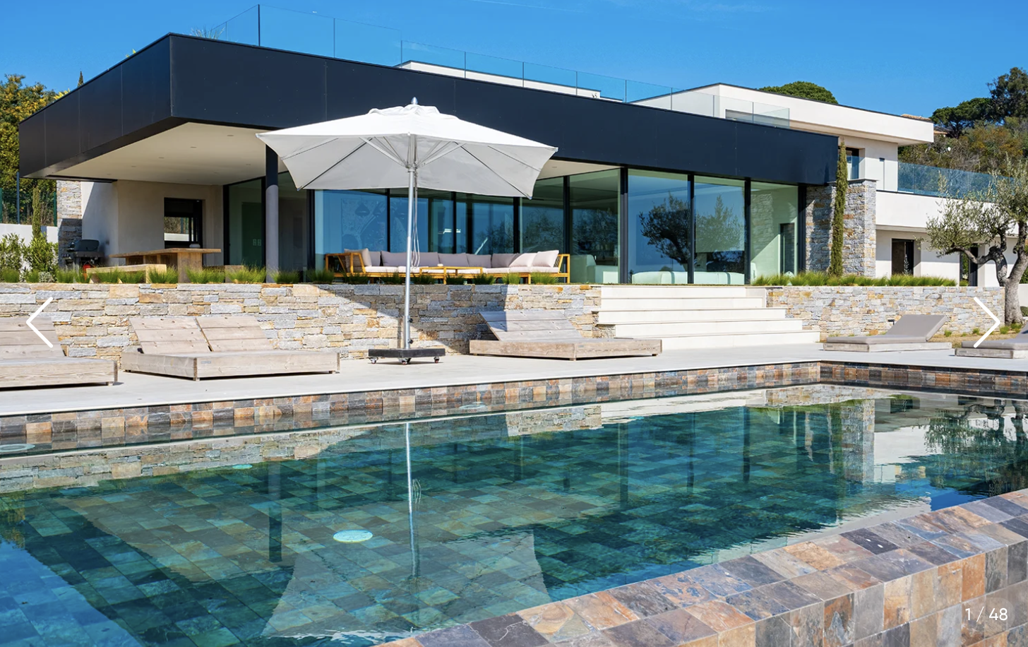 Villa moderne avec piscine à Saint-Raphaël