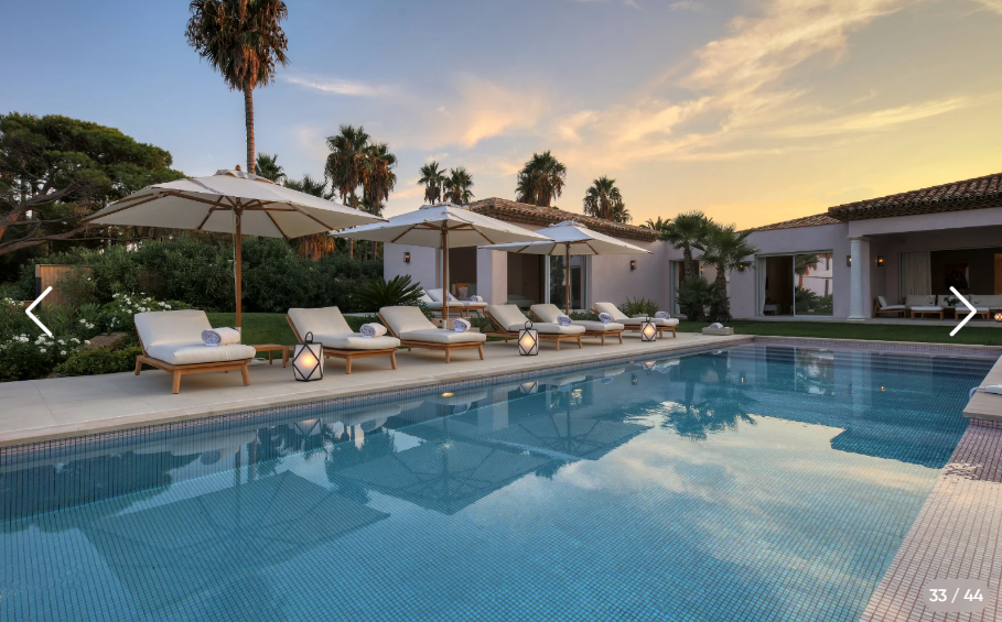 Piscine de la Villa Celestia