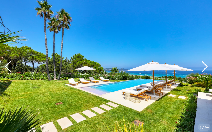 Jardin de la Villa Celestia