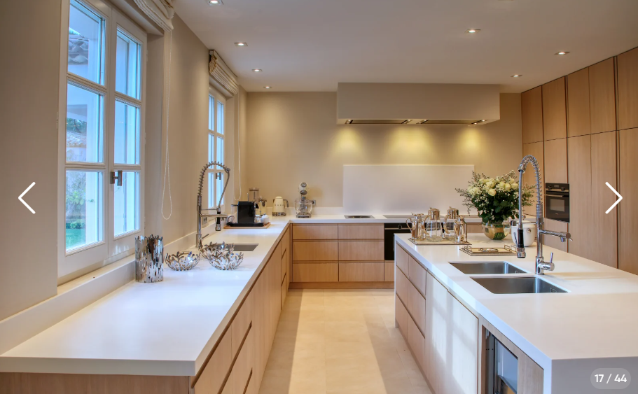 Cuisine de la Villa Celestia