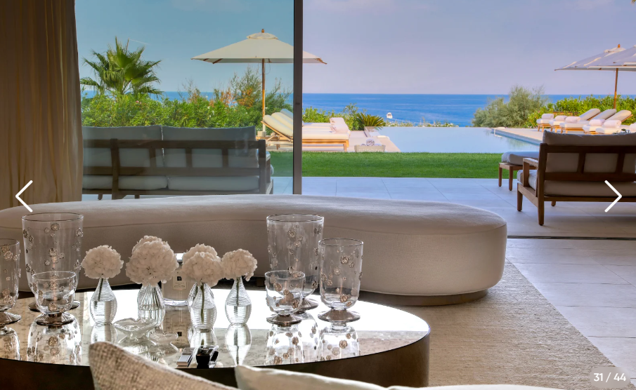 Salon de la Villa Celestia