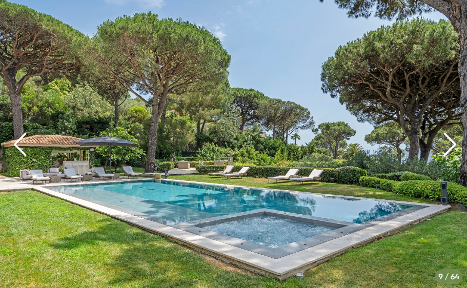 Piscine de la villa Bella Vista