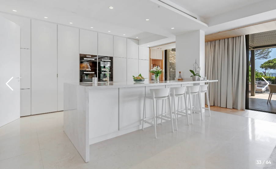 Cuisine de la villa Bella Vista