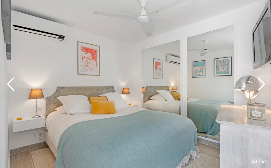 Seconde chambre de la villa